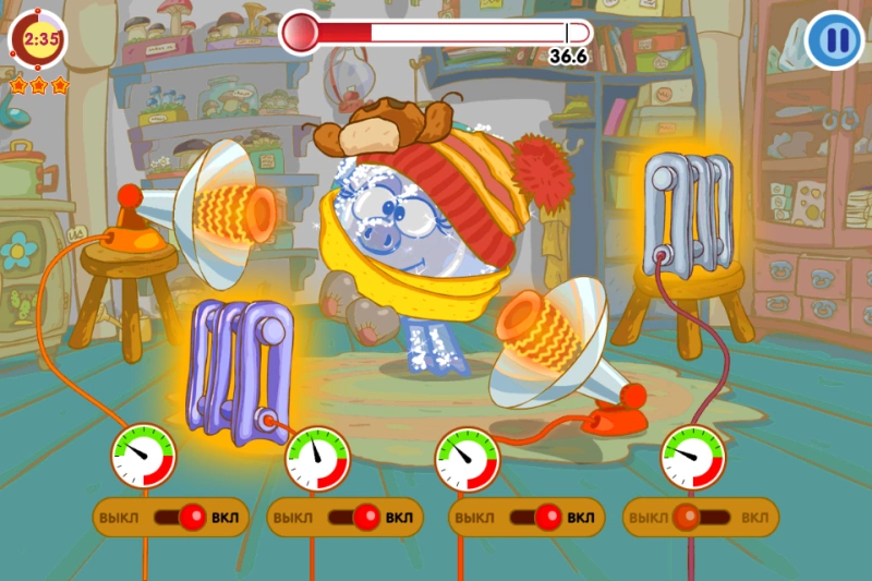 Скриншот Смешарики: Прощай, зима! №2