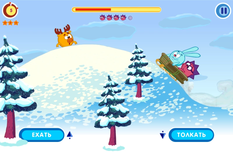 Скриншот Смешарики: Прощай, зима! №3