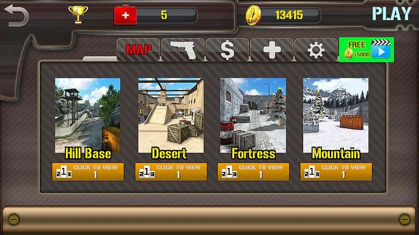 Скриншот Sniper Strike Shooting Mission №3