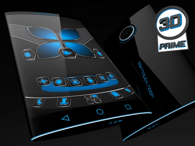 Скриншот SoftTouch Neon - Next Theme №2