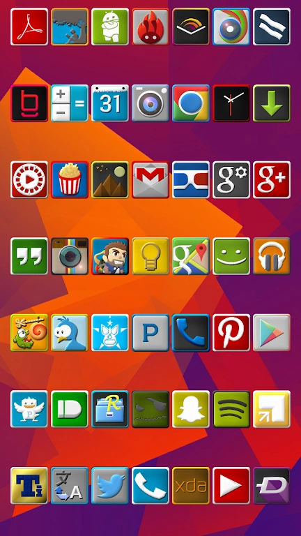 Скриншот Sonix Icon Launcher Theme №4
