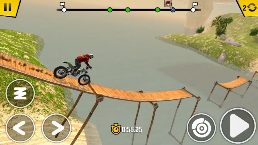 Скриншот Trial Xtreme 4 Bike Racing №1