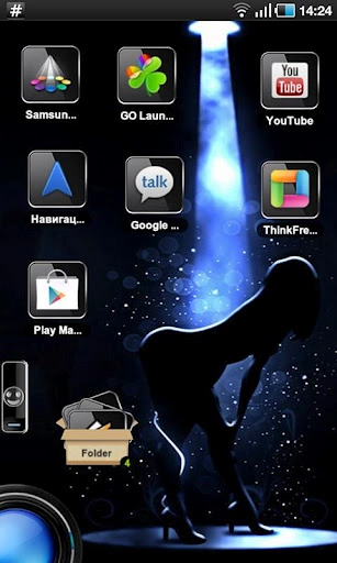 Скриншот TSF Shell Theme Black №3