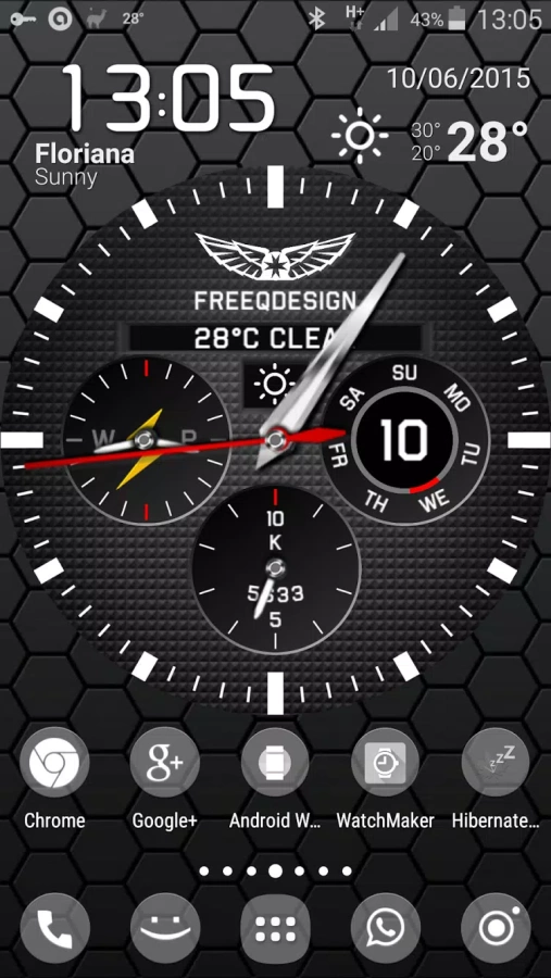 Скриншот WatchMaker Live Wallpaper №2