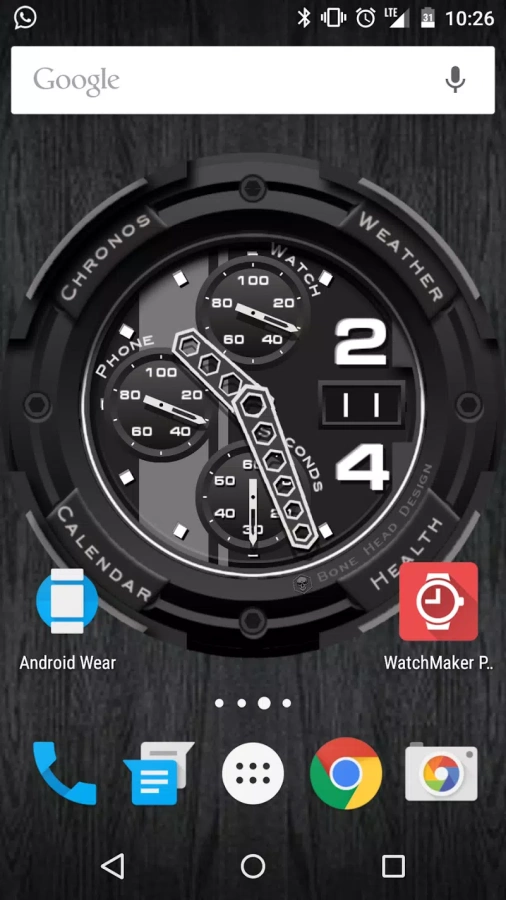 Скриншот WatchMaker Live Wallpaper №3