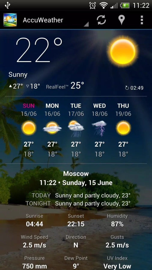 Скриншот Weather Now Forecast & Widgets №2