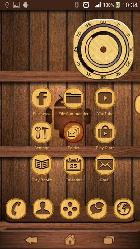 Скриншот Woody Next Launcher 3D Theme №5