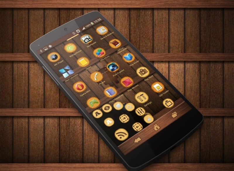 Скриншот Woody Next Launcher 3D Theme №1