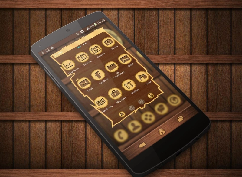 Скриншот Woody Next Launcher 3D Theme №2