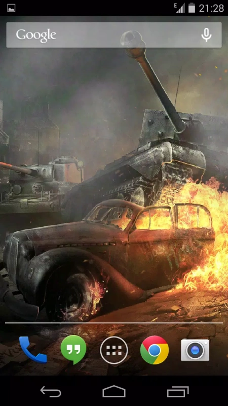 Скриншот World Of Tanks LWP №1