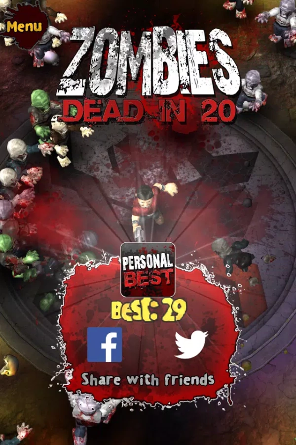 Скриншот Zombies Dead in 20 №5