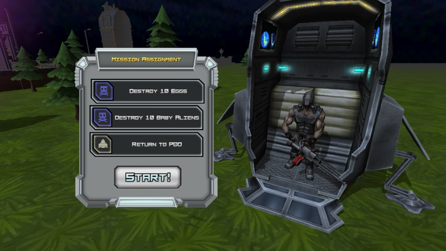 Скриншот Alien Invasion Adventure Pro №4