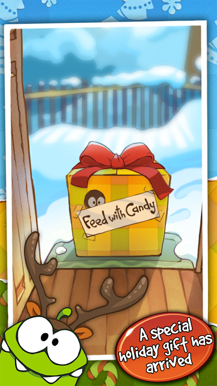 Скриншот Cut the Rope: Holiday Gift №1