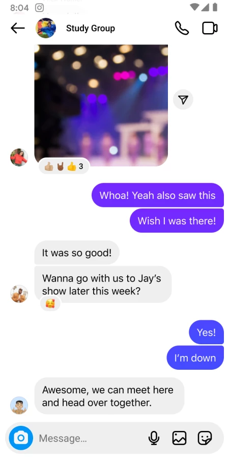 Скриншот Instagram №2