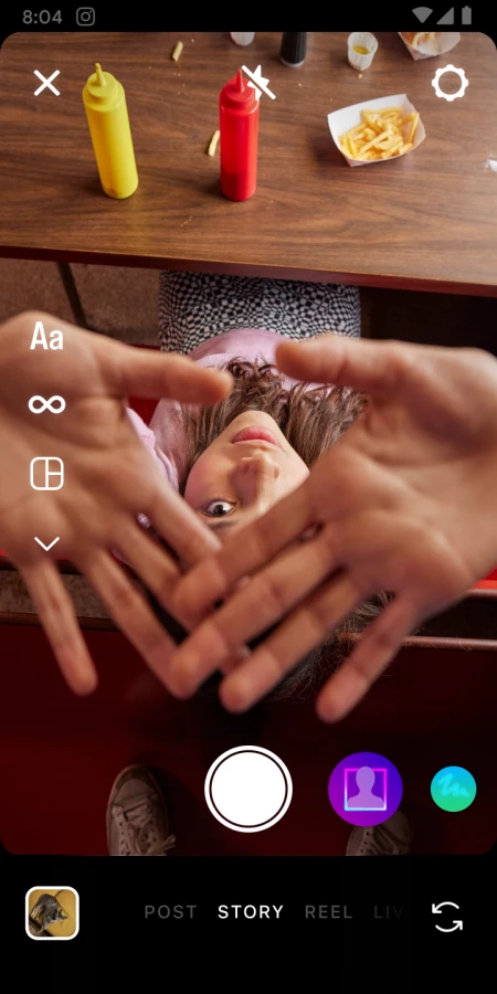 Скриншот Instagram №5