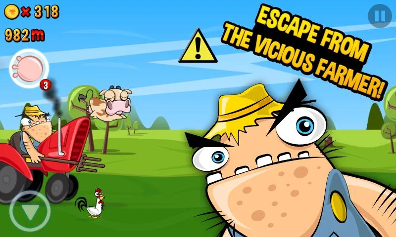 Скриншот Беги Корова Беги №1