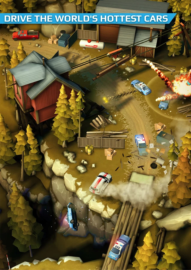 Скриншот Smash Bandits Racing №5