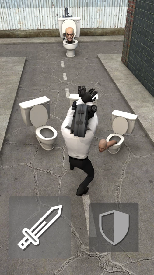 Скриншот Toilet Fight №1