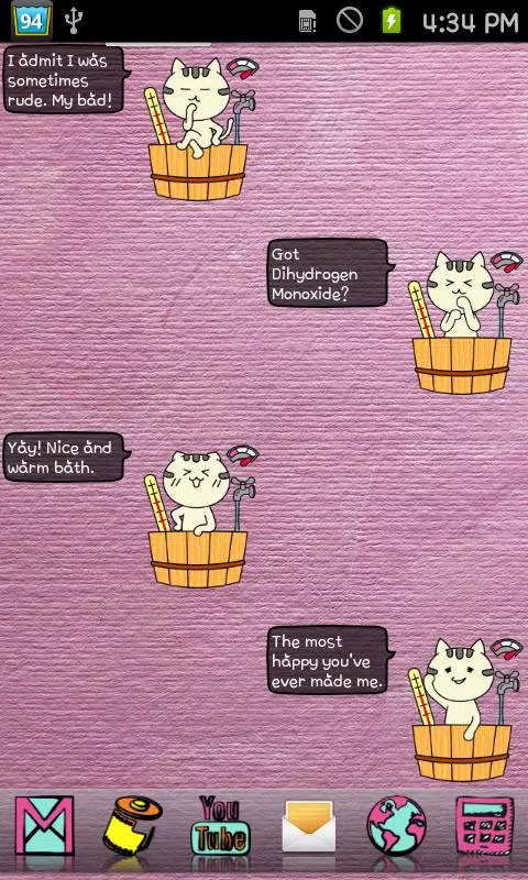 Скриншот BathingCat №1