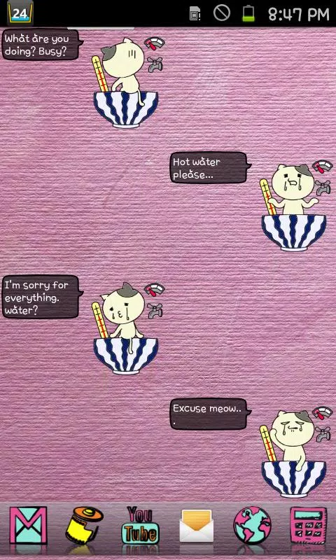 Скриншот BathingCat №2