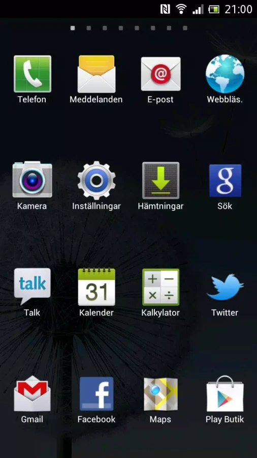 Скриншот Galaxy S3 Note Theme №2