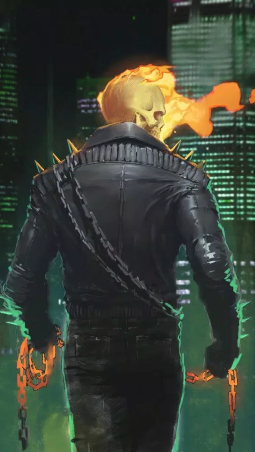 Скриншот Ghost Rider Live Wallpaper №4
