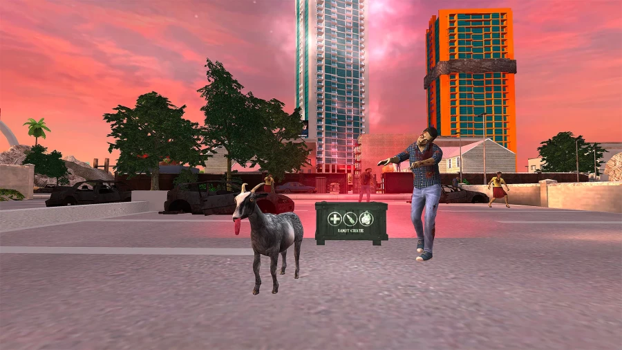 Скриншот Goat Simulator GoatZ №5