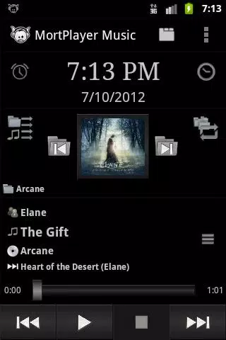 Скриншот MortPlayer Music №3