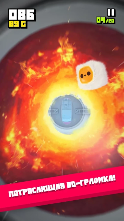 Скриншот Fluffy Fall (Плюшики) №3