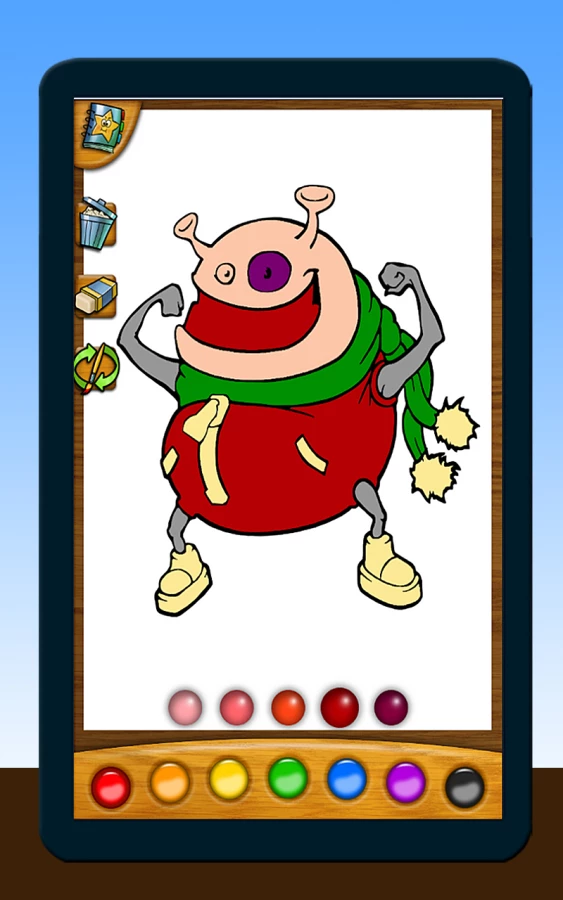 Скриншот Разукрашка: Монстры №2