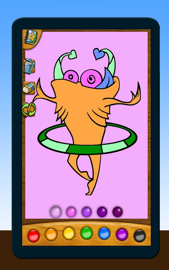 Скриншот Разукрашка: Монстры №3