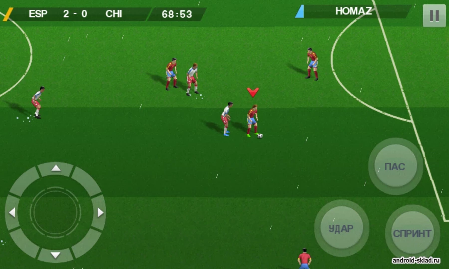 Скриншот Real Football 2015 2D №2