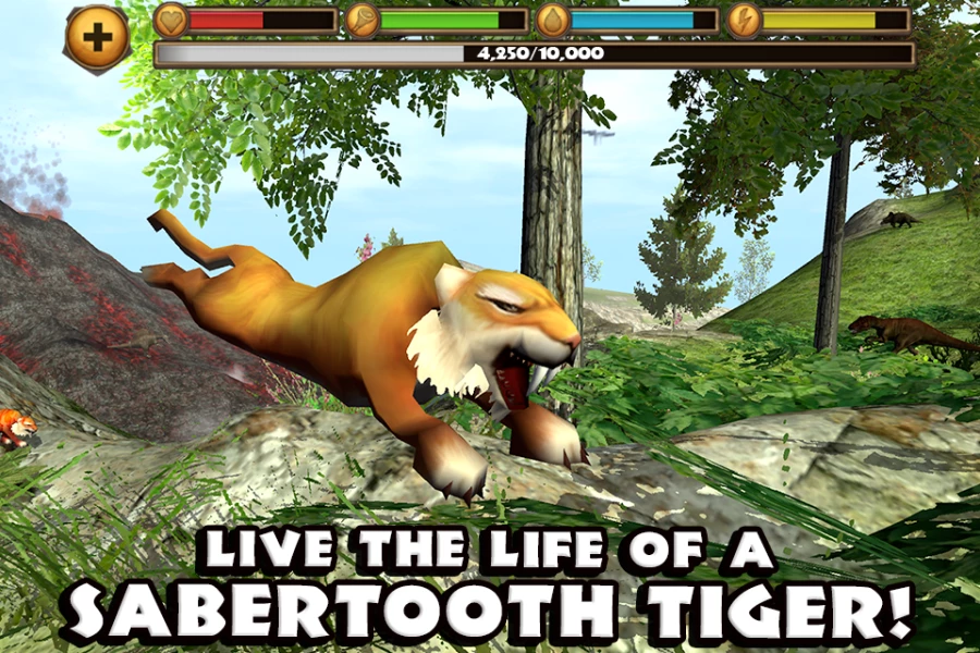 Скриншот Sabertooth Tiger Simulator №1