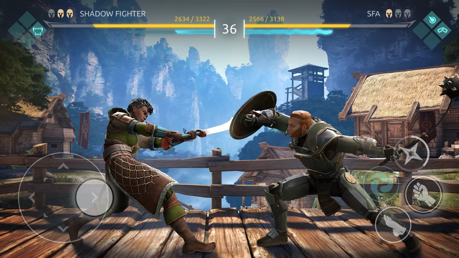 Скриншот Shadow Fight 4: Arena №1