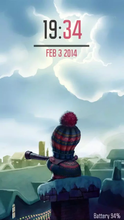 Скриншот Sparky Lock Screen №1