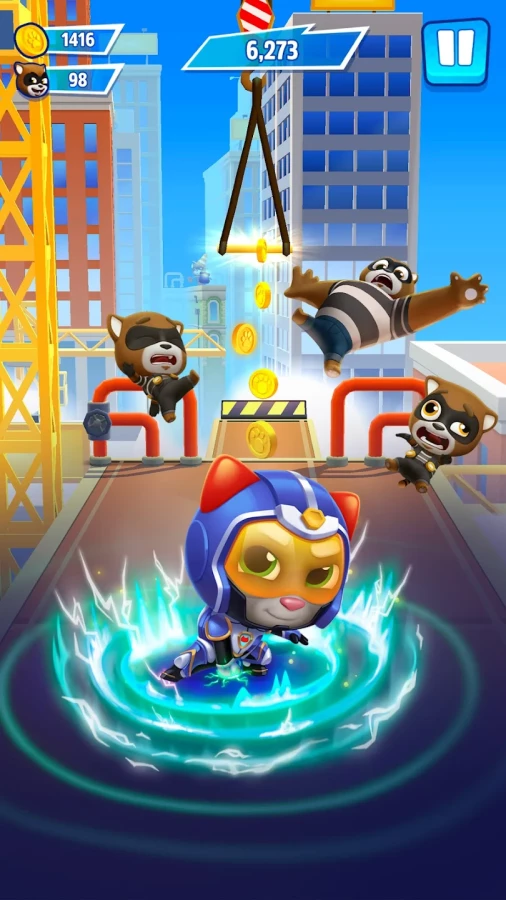 Скриншот Говорящий Том: погоня героев №5