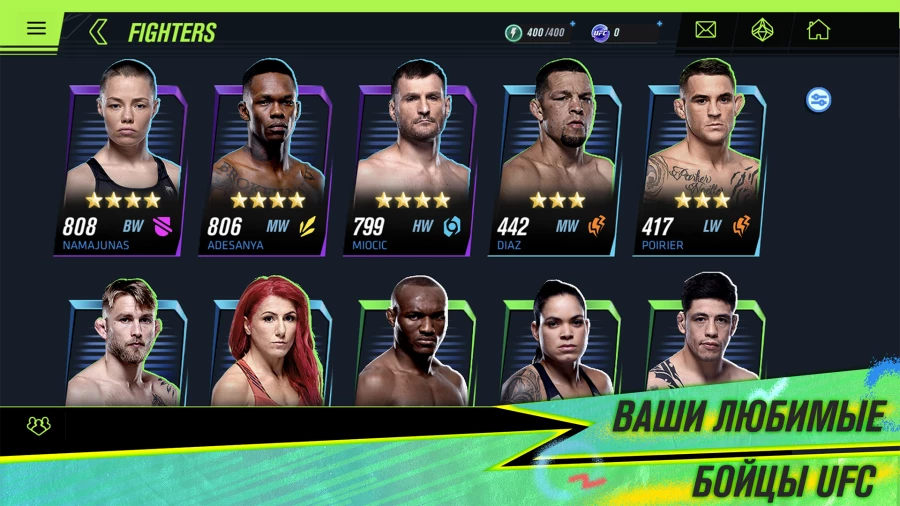 Скриншот EA SPORTS UFC 2 Mobile №2