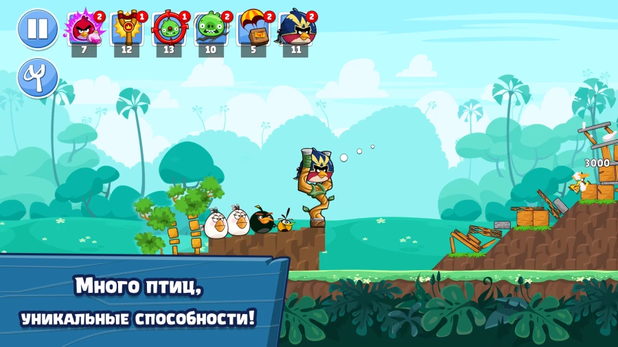 Скриншот Angry Birds Friends №3