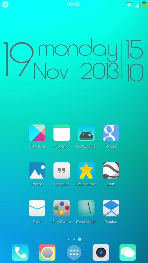Скриншот Concept KitKat icon Pack 7 in1 №3