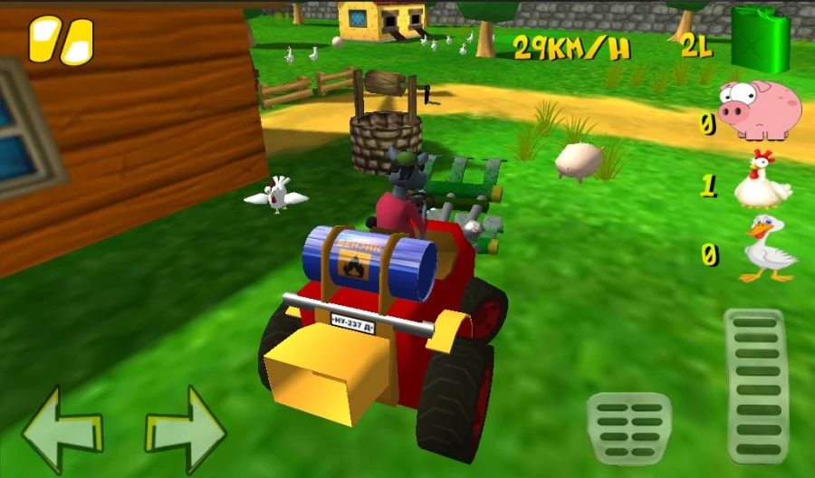 Скриншот Crazy Wolf Catch Animals Farm №2