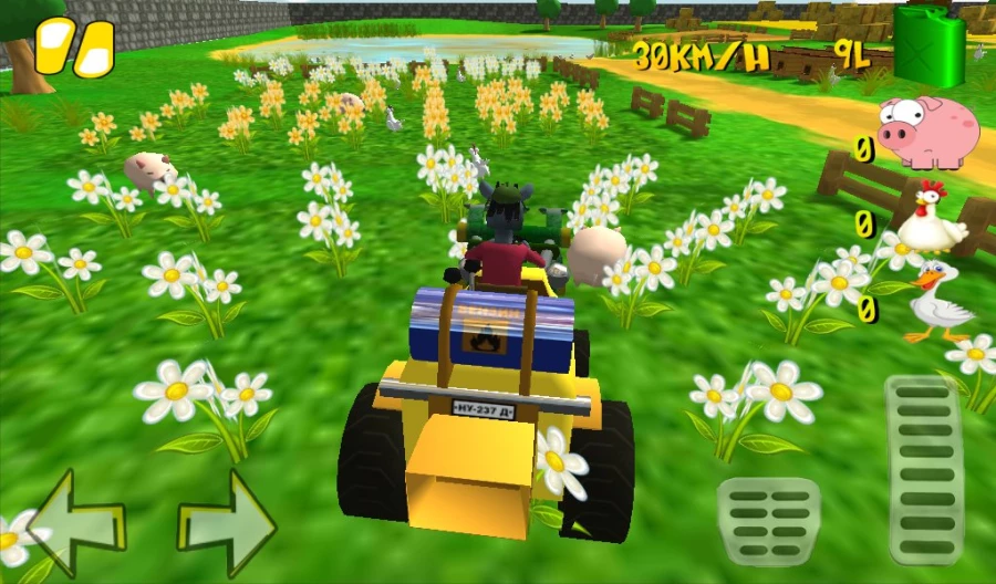 Скриншот Crazy Wolf Catch Animals Farm №3