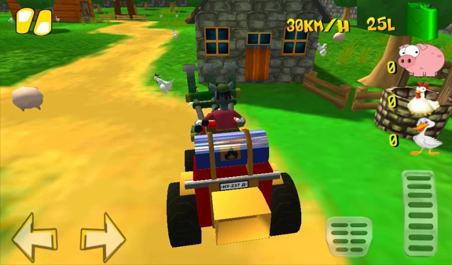 Скриншот Crazy Wolf Catch Animals Farm №4