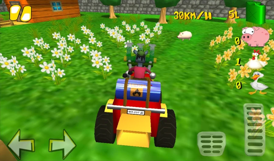 Скриншот Crazy Wolf Catch Animals Farm №5