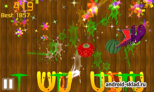 Скриншот Fruit Ninja Sword №1
