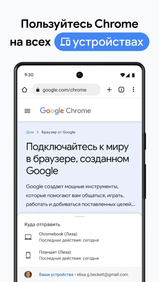 Скриншот Google Chrome №5