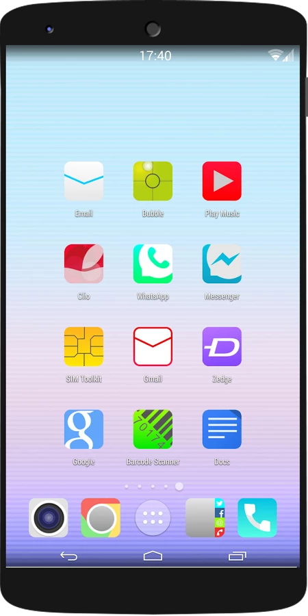 Скриншот ios8 Quantum icon pack theme №3