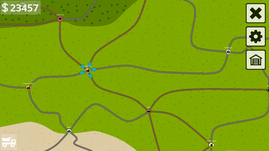 Скриншот Mini Trucker - 2D симулятор №2