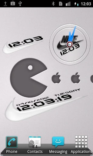 Скриншот Nike Clock and Battery Widgets №4