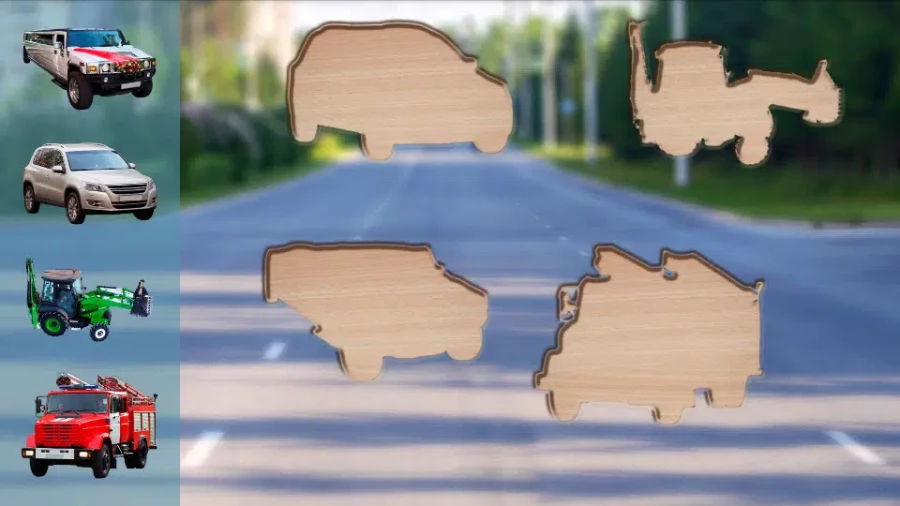 Скриншот Пазлы машинки для детей №3