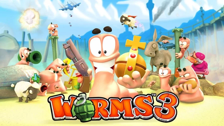 Скриншот Worms 3 №1